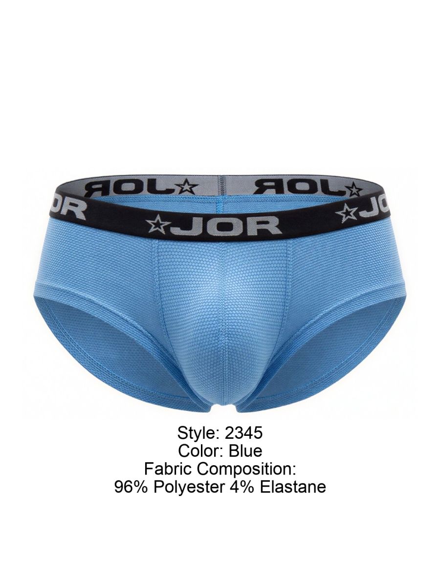 JOR Men's Underwear 2345 Cannes Trunks Color Blue