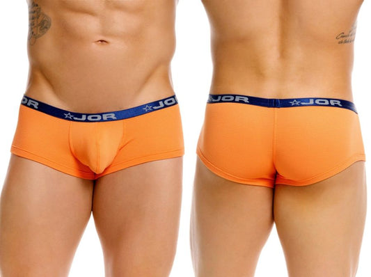 JOR Men's Underwear 2345 Cannes Trunks Color Orange