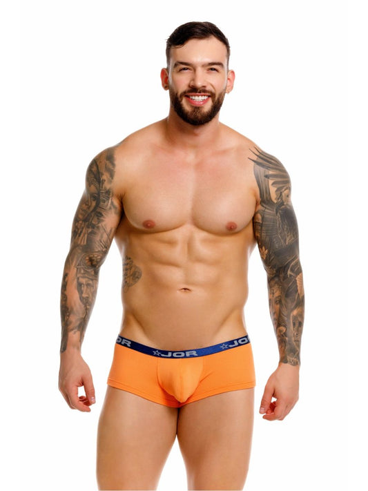 JOR Men's Underwear 2345 Cannes Trunks Color Orange