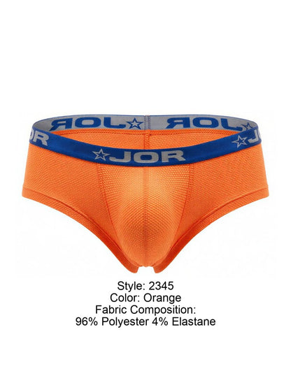 JOR Men's Underwear 2345 Cannes Trunks Color Orange