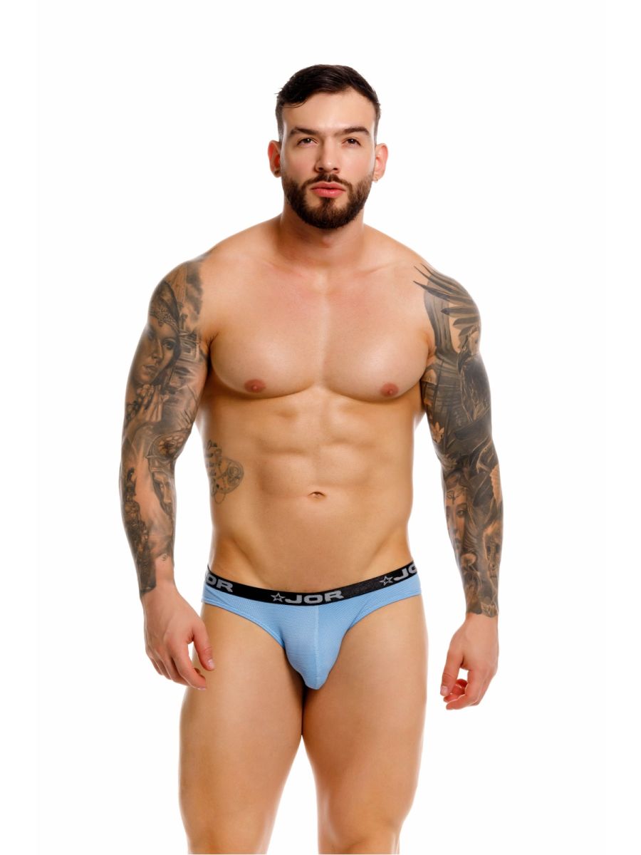 JOR Men's Underwear 2346 Cannes Bikini Color Blue