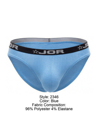 JOR Men's Underwear 2346 Cannes Bikini Color Blue