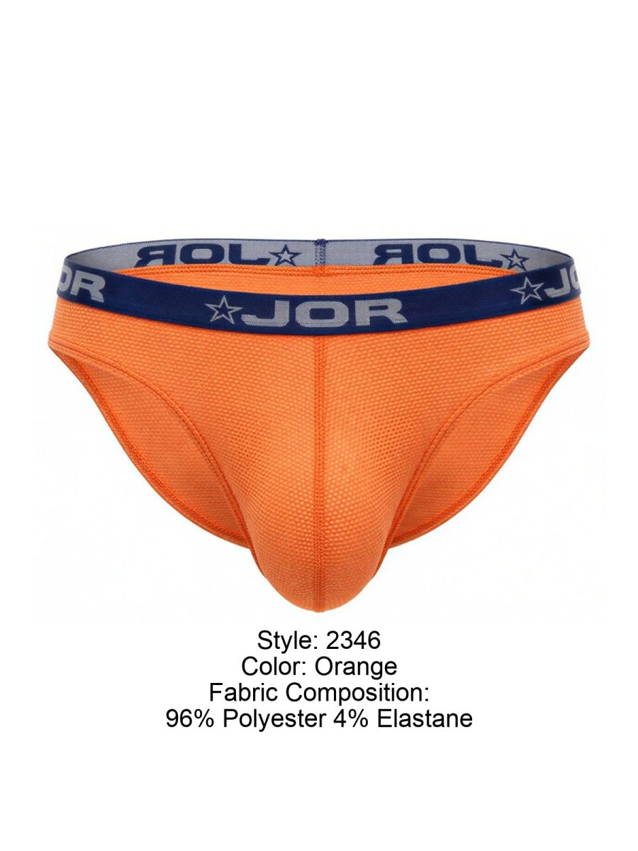 JOR Men's Underwear 2346 Cannes Bikini Color Orange