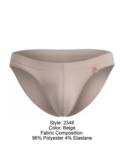 JOR Men's Underwear 2348 Invisible Bikini Color Beige