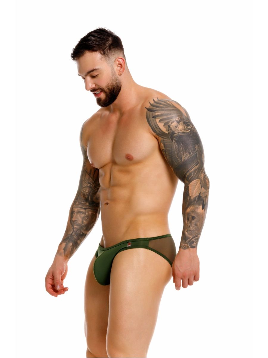 JOR Men's Underwear 2353 Origin Bikini Color Green