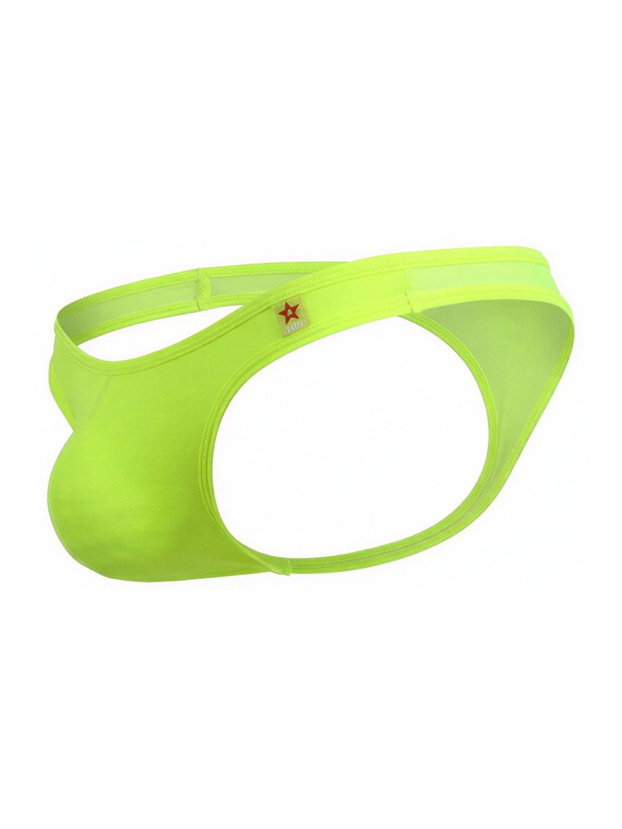 JOR Men's Underwear 2354 Origin Thongs Color Neon Green