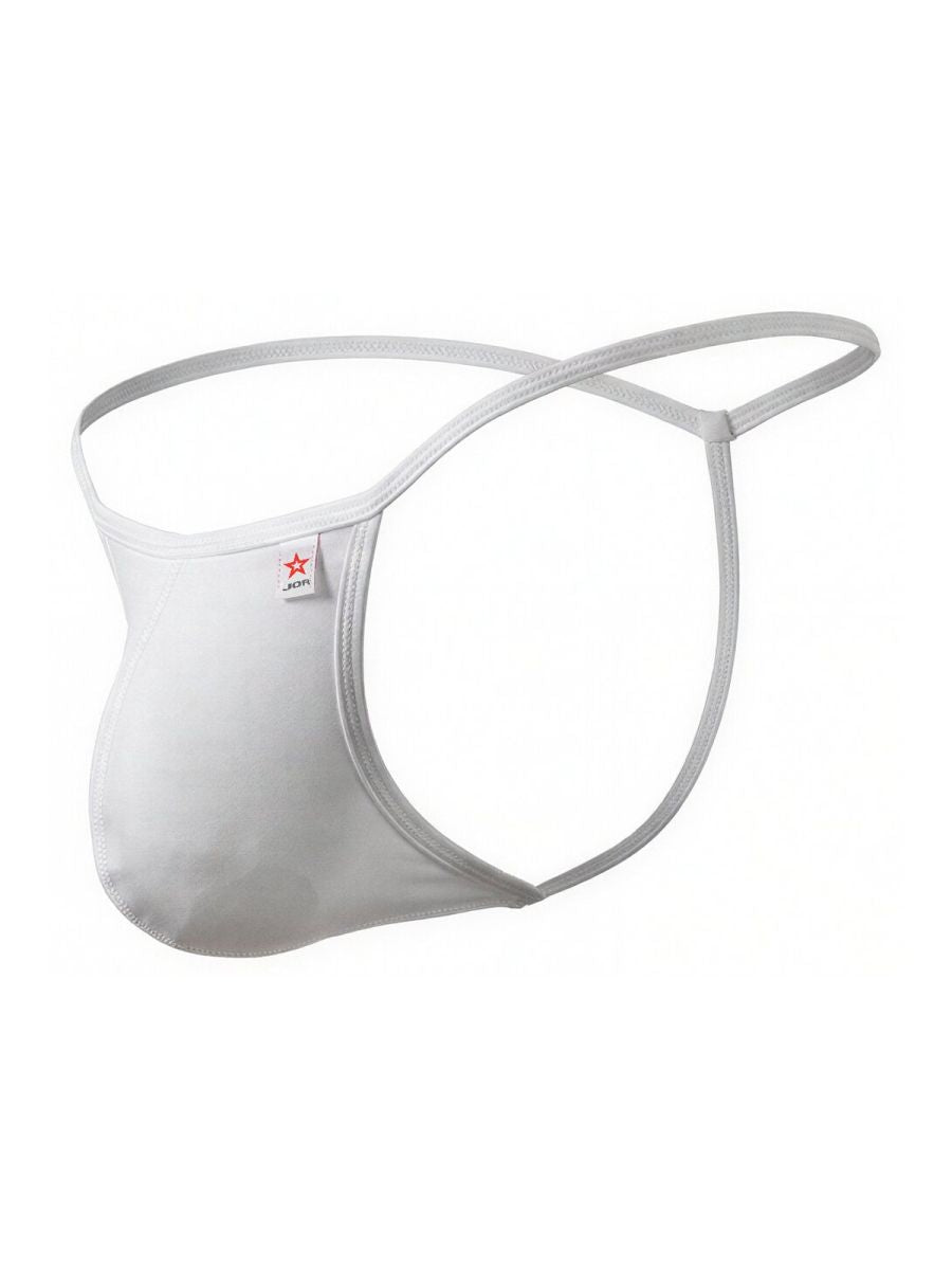 JOR Men's Underwear 2359 Axel G-String Color White