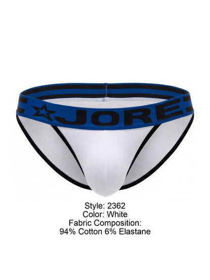 JOR Men's Underwear 2362 Rush Bikini Color White