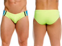 Wind Green Swim Brief - view 1