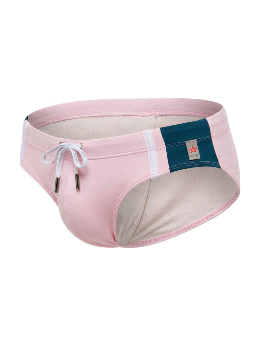 JOR Men's active and swimwear 2384 Wind Swim Briefs Color Pink
