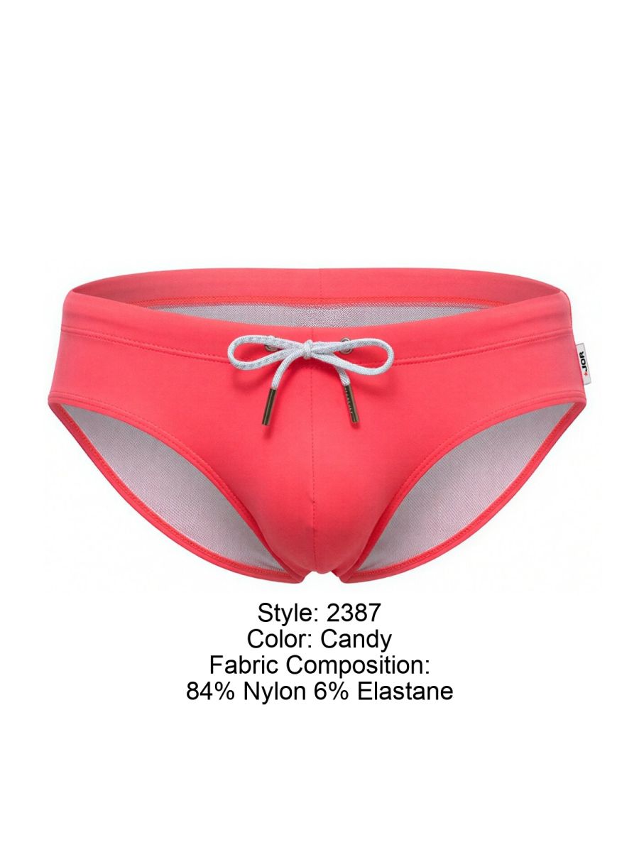 JOR Men's active and swimwear 2387 Travel Swim Briefs Color Candy