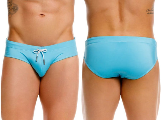 JOR Men's active and swimwear 2387 Travel Swim Briefs Color Turquoise