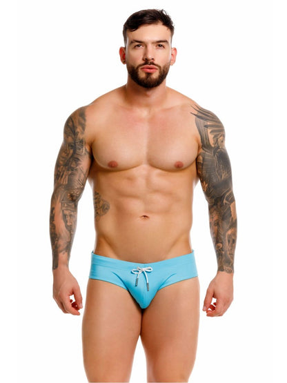 Travel Turquoise Swim Brief - view 2