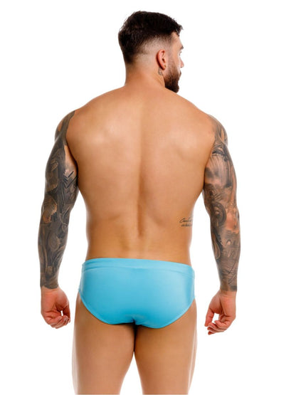 Travel Turquoise Swim Brief - view 3