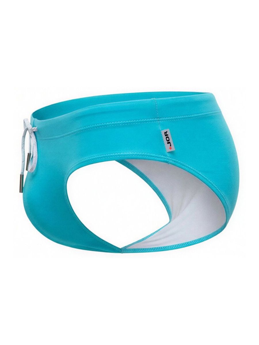 Travel Turquoise Swim Brief - view 7