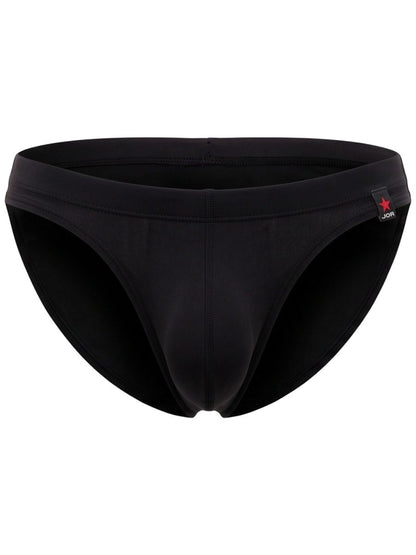 JOR 2450 Men's Underwear Invisible Briefs Sleek Comfort Color Black