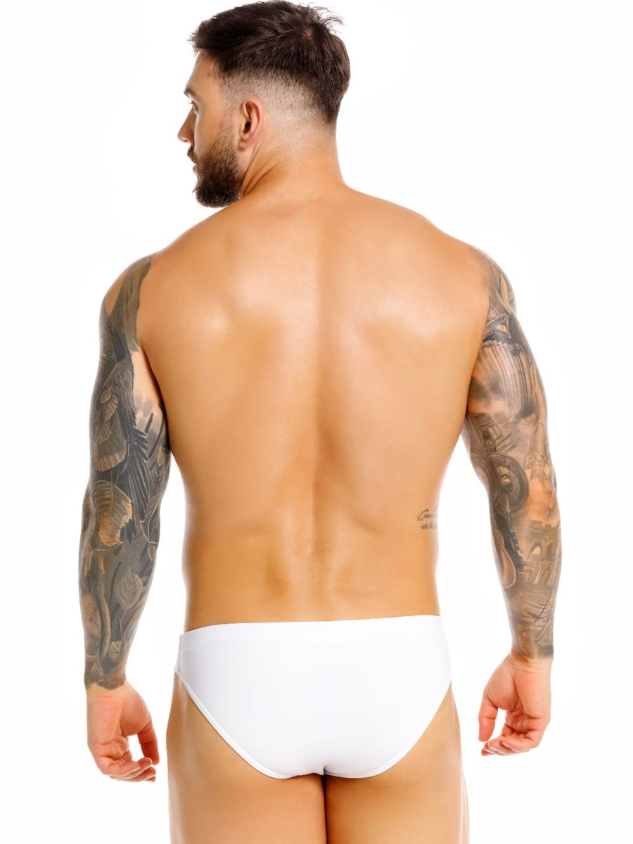 JOR 2450 Men's Underwear Invisible Briefs Sleek Comfort Color White