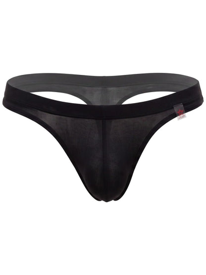 JOR 2451 Men's Underwear Invisible Sleek Thongs Color Black