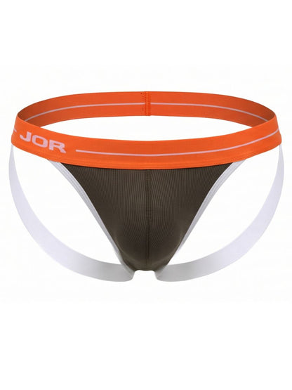 JOR 2461 Men's Underwear Rush Jockstrap Color Green