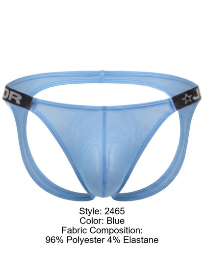 JOR 2465 Men's Underwear Frost Breathable Jockstrap Color Blue