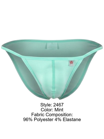 JOR 2467 Men's Underwear Axel Minimalist Briefs Color Mint
