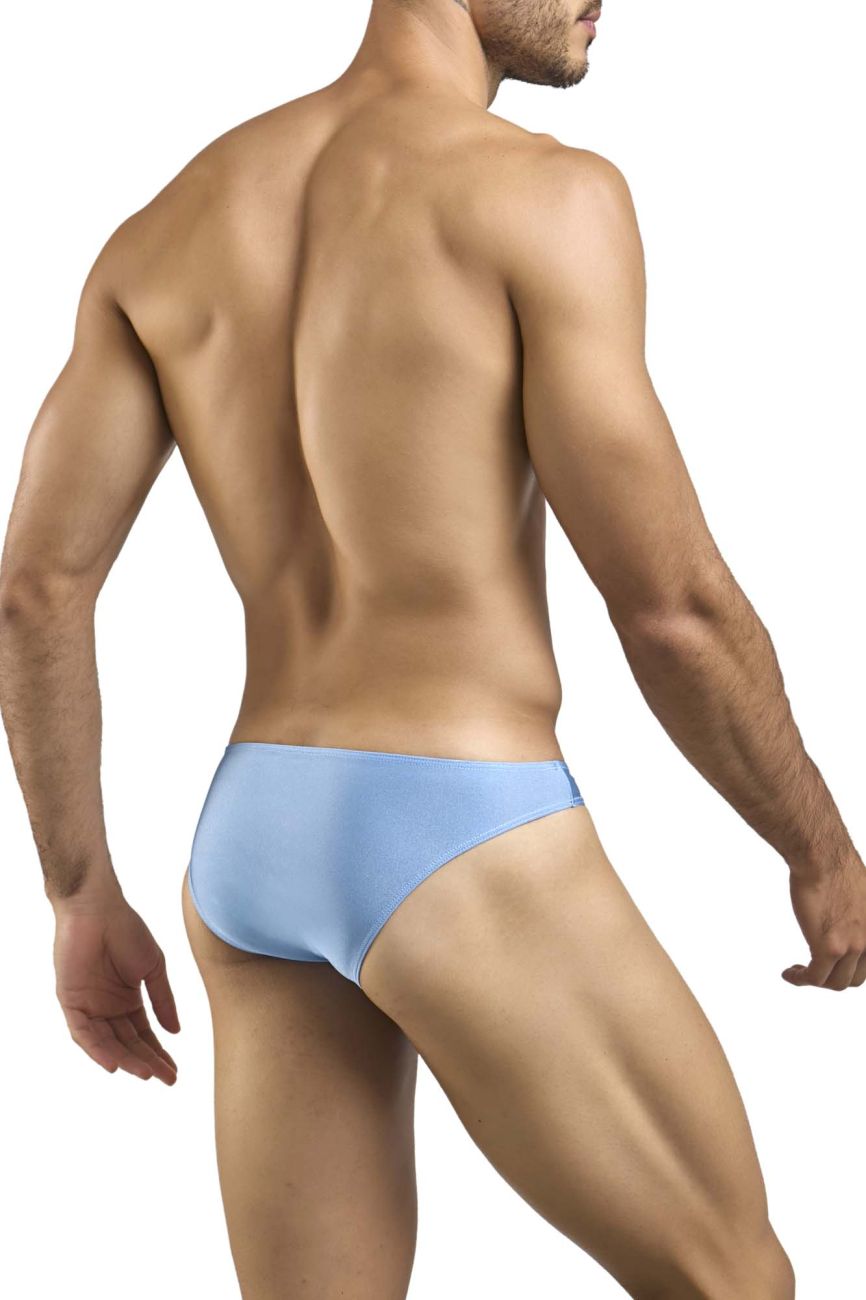 JUSTIN+SIMON Men's Underwear XSJ01 Classic Bikini Color Baby Blue