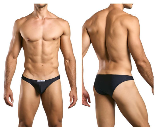 JUSTIN+SIMON Men's Underwear XSJ01 Classic Bikini Color Black