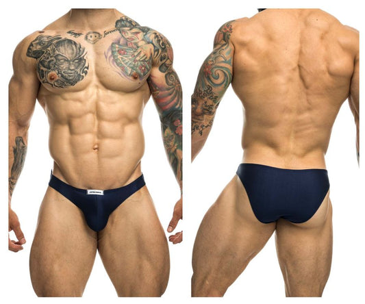 JUSTIN+SIMON Men's Underwear XSJ01 Classic Bikini Color Navy