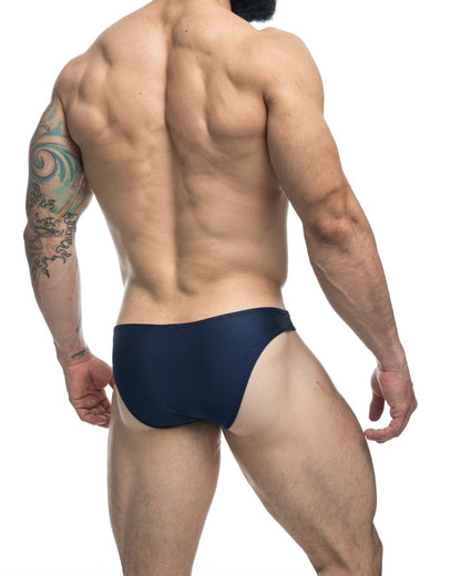 JUSTIN+SIMON Men's Underwear XSJ01 Classic Bikini Color Navy