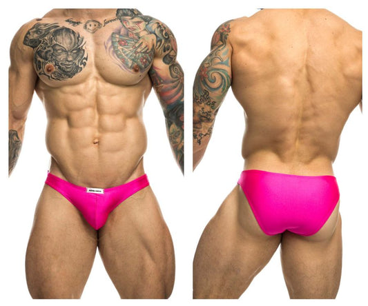 JUSTIN+SIMON Men's Underwear XSJ01 Classic Bikini Color Pink