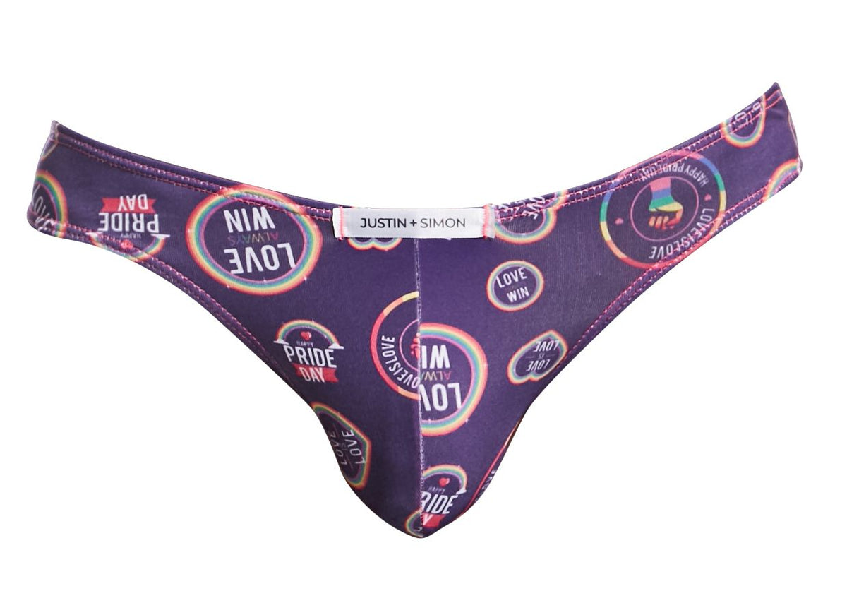 JUSTIN+SIMON Classic Bikini - Pride