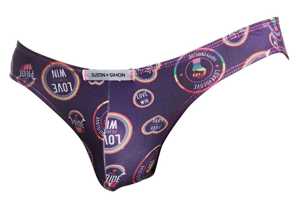 JUSTIN+SIMON Classic Bikini - Pride