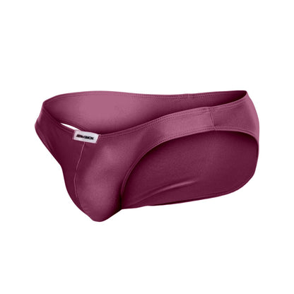 JUSTIN+SIMON Men's Underwear XSJ01 Classic Bikini Color Wine