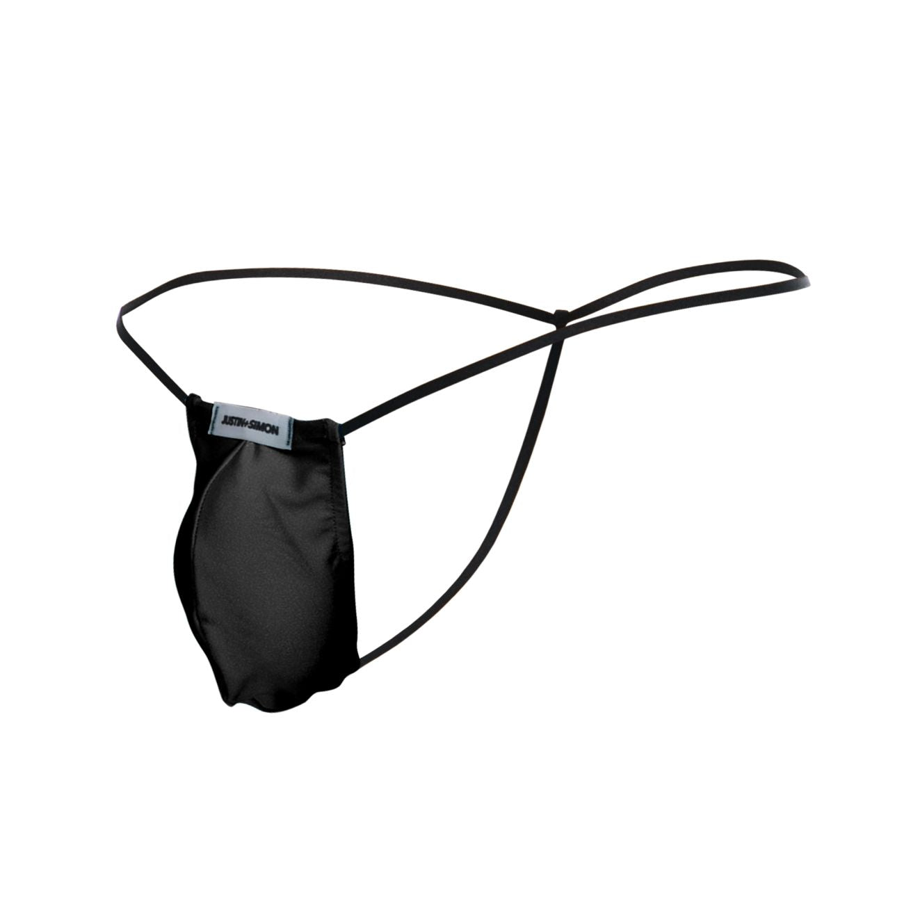JUSTIN+SIMON Men's Underwear XSJ02 Classic G-String Bulge Color Black