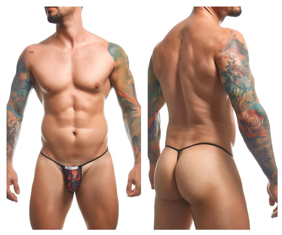 JUSTIN+SIMON Men's Underwear XSJ02 Classic G-String Color Lips