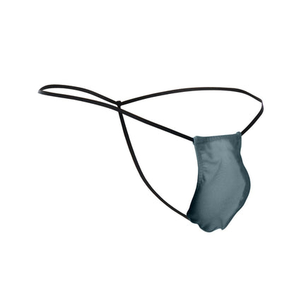 JUSTIN+SIMON Men's Underwear XSJ02 Classic G-String Bulge Color Metal Green