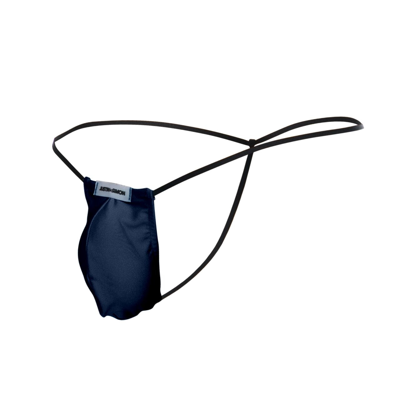 JUSTIN+SIMON Men's Underwear XSJ02 Classic G-String Bulge Color Navy