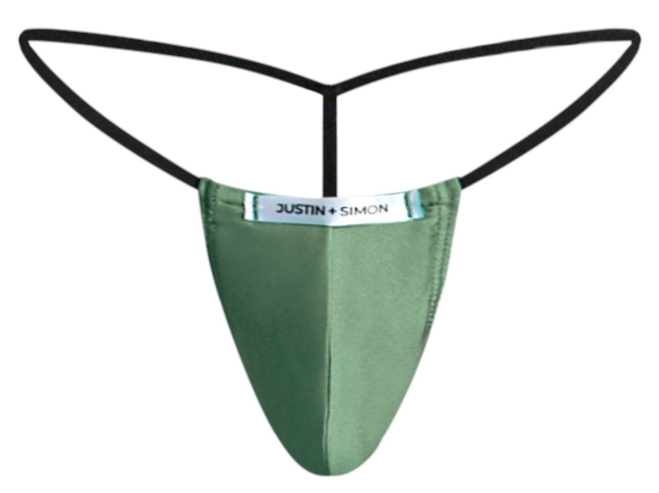JUSTIN+SIMON Men's Underwear XSJ02 Classic G-String Color New Green
