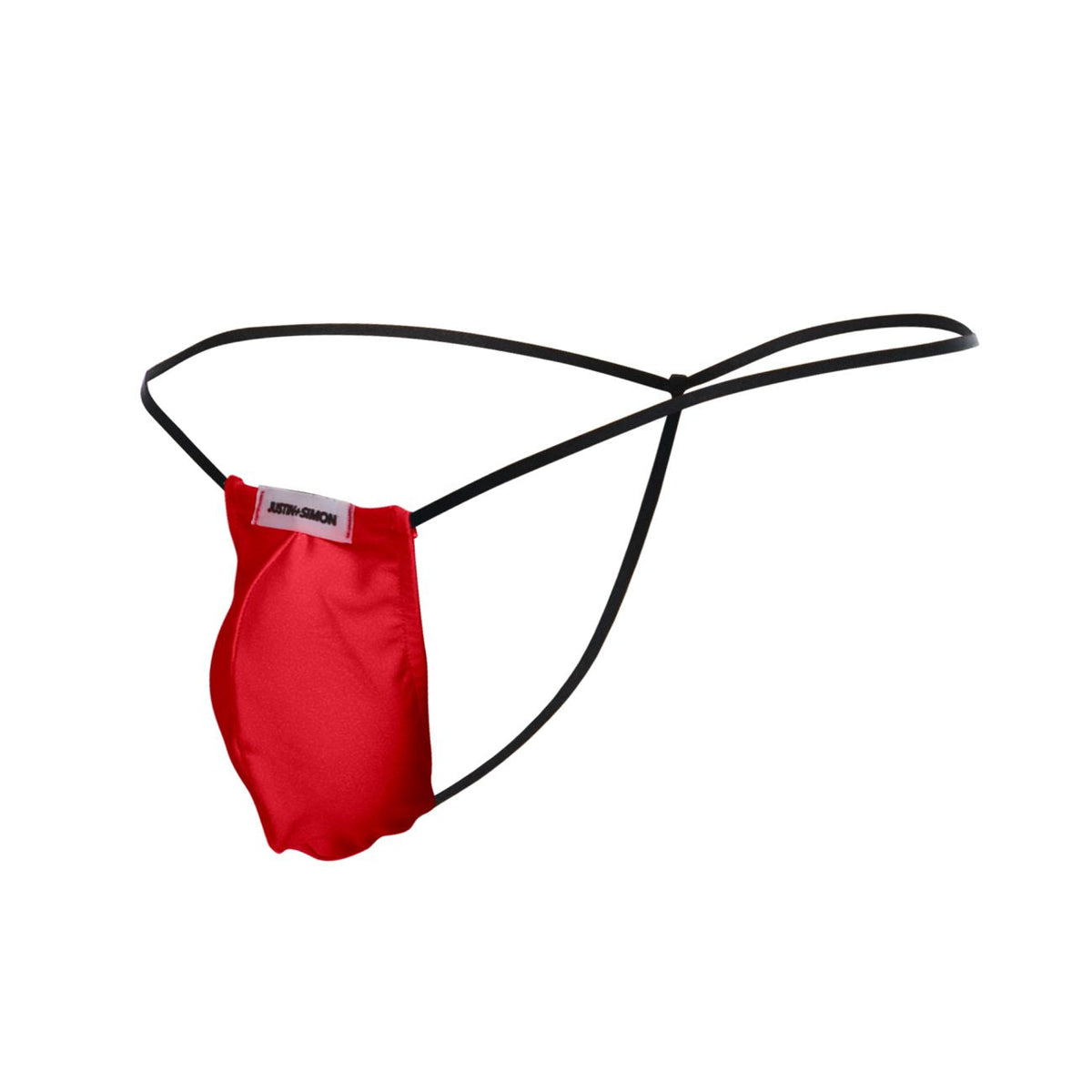 JUSTIN+SIMON Men's Underwear XSJ02 Classic G-String Bulge Color Red