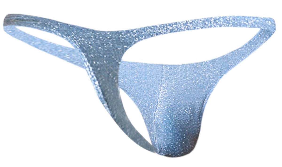 JUSTIN+SIMON Classic Thongs - Lurex Blue