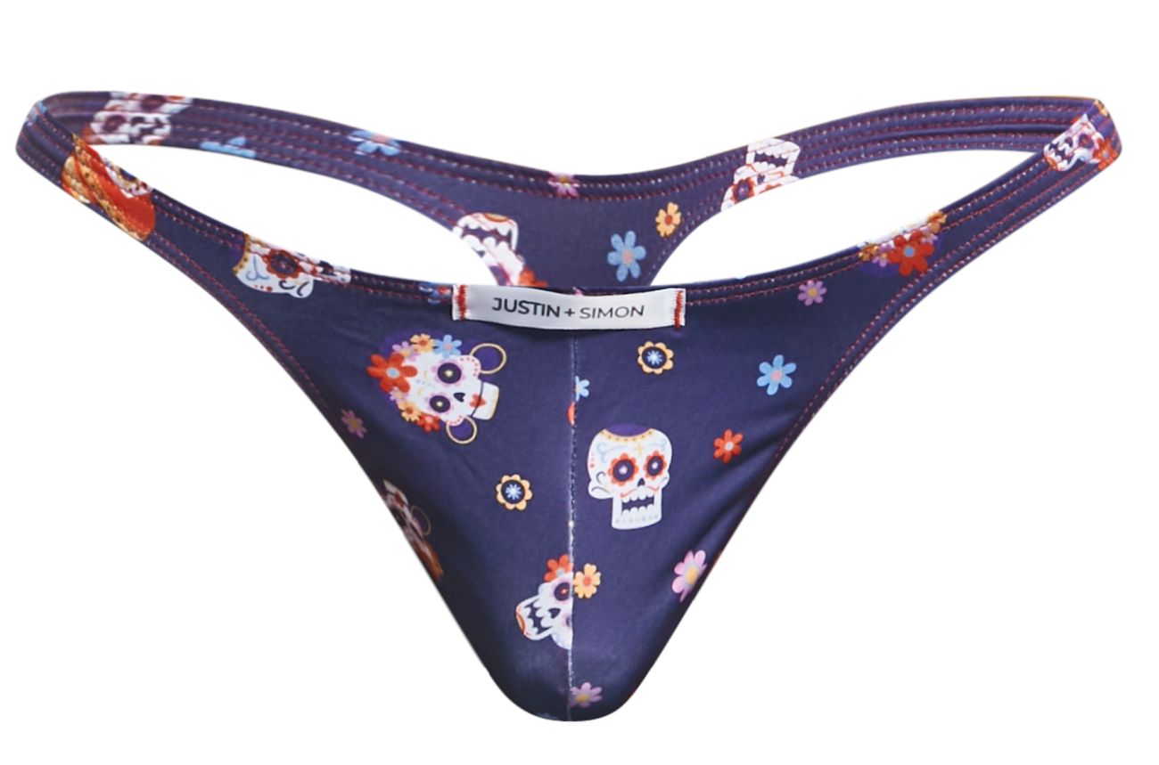JUSTIN+SIMON Men's Underwear XSJ03 Classic Thongs Color Mexico