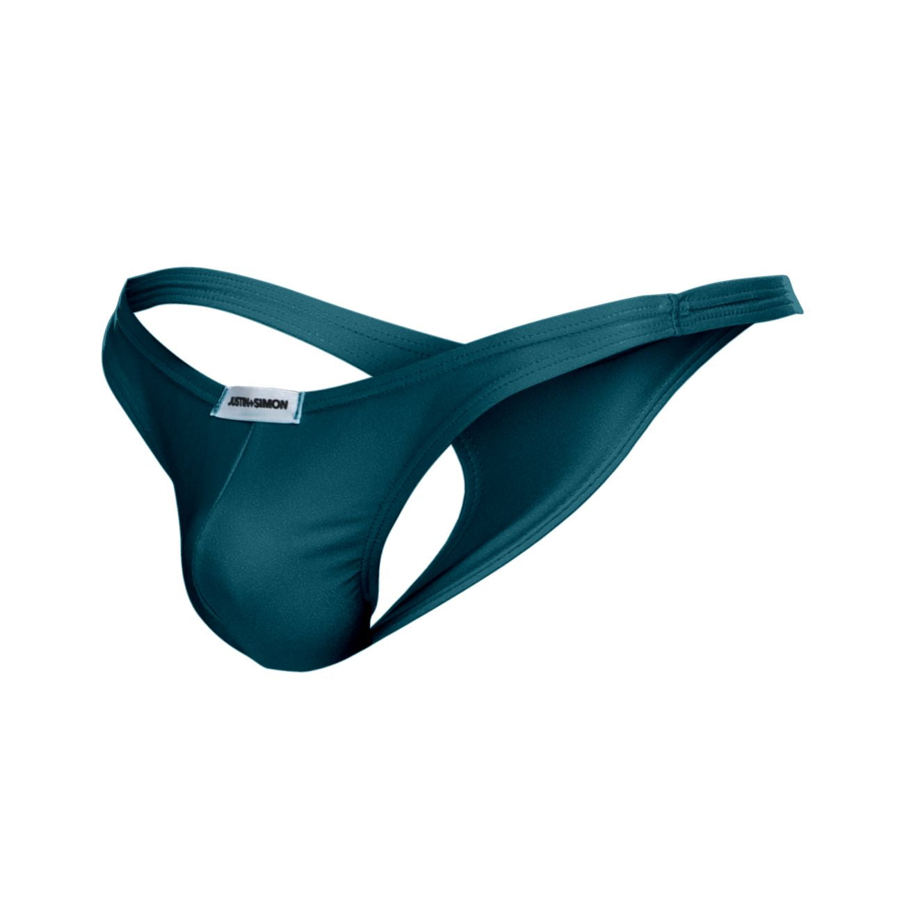 JUSTIN+SIMON Men's Underwear XSJ03 Classic Thongs Color Opal Green