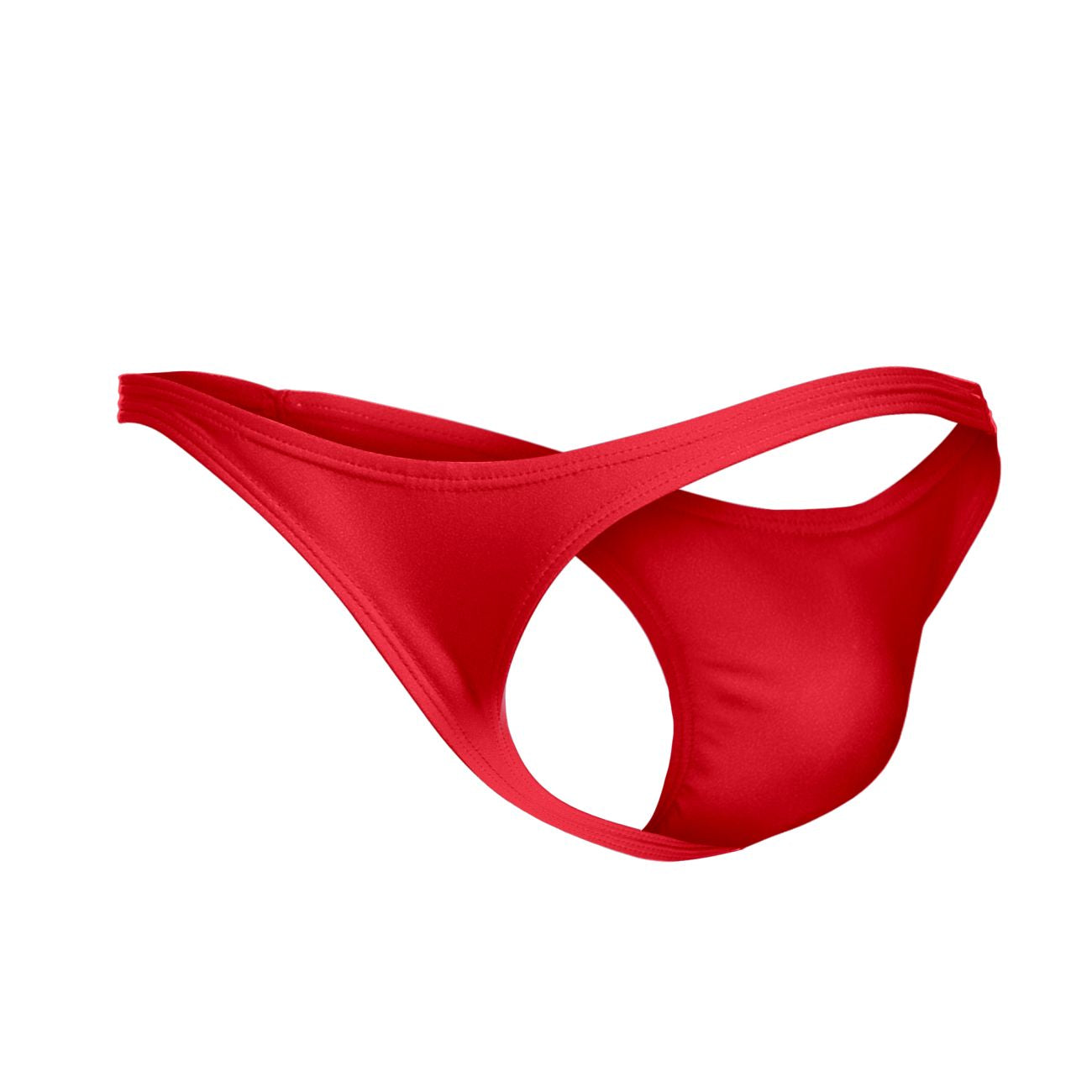 JUSTIN+SIMON Men's Underwear XSJ03 Classic Thongs Color Red