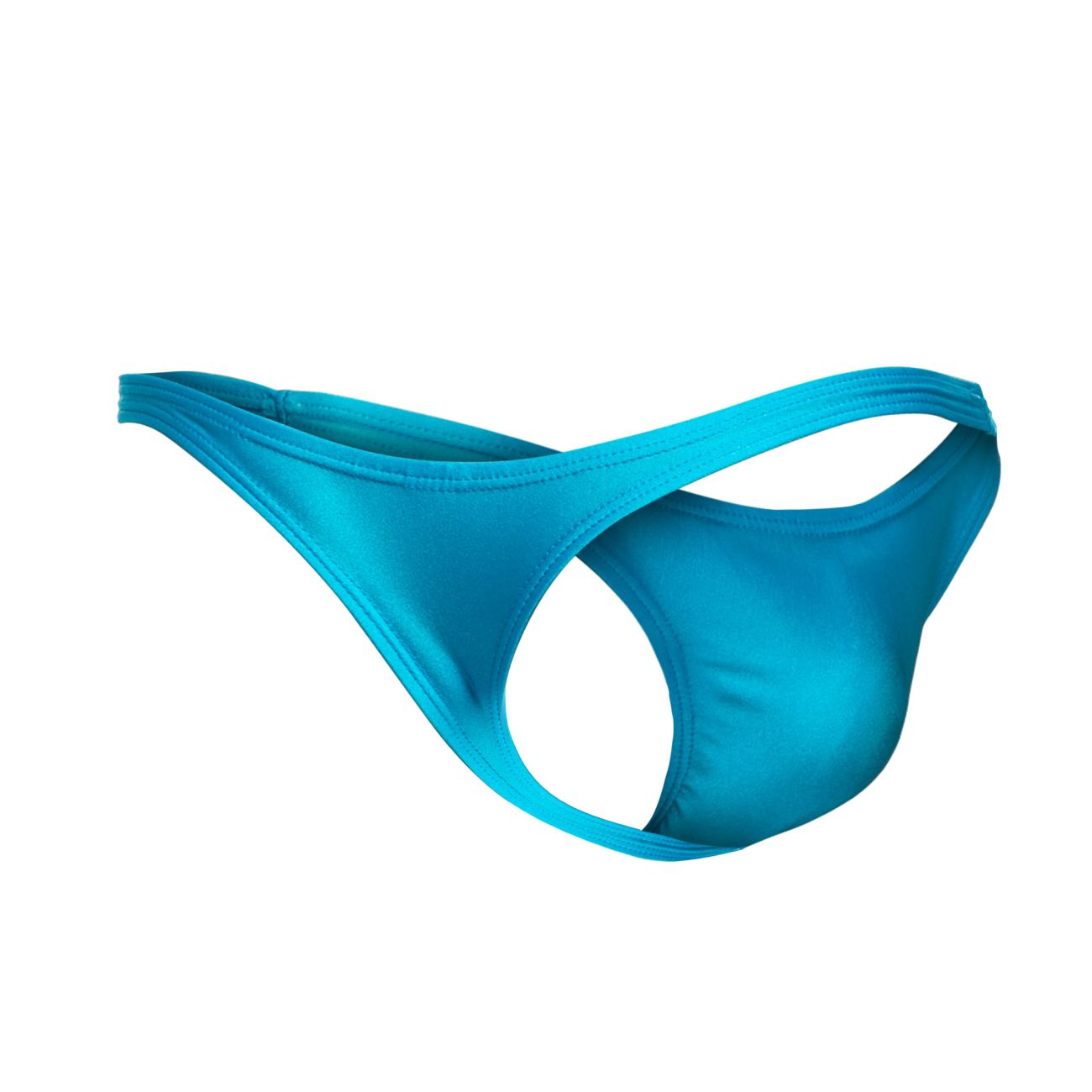 JUSTIN+SIMON Men's Underwear XSJ03 Classic Thongs Color Turquoise