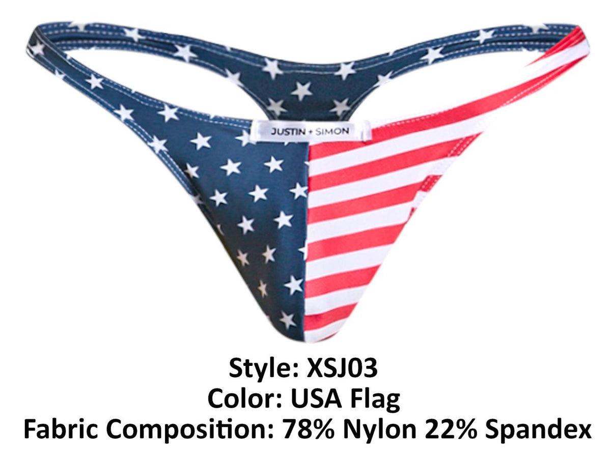 Classic USA Flag Thong - view 7