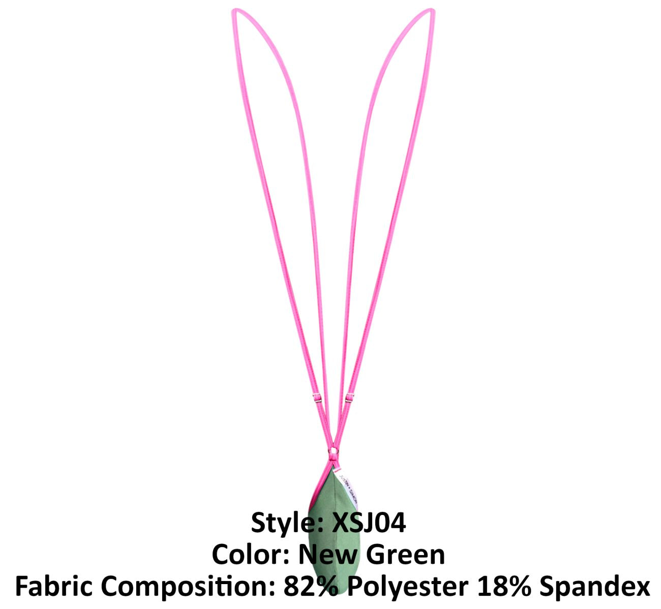 JUSTIN+SIMON Men's Underwear XSJ04 Sling Color New Green
