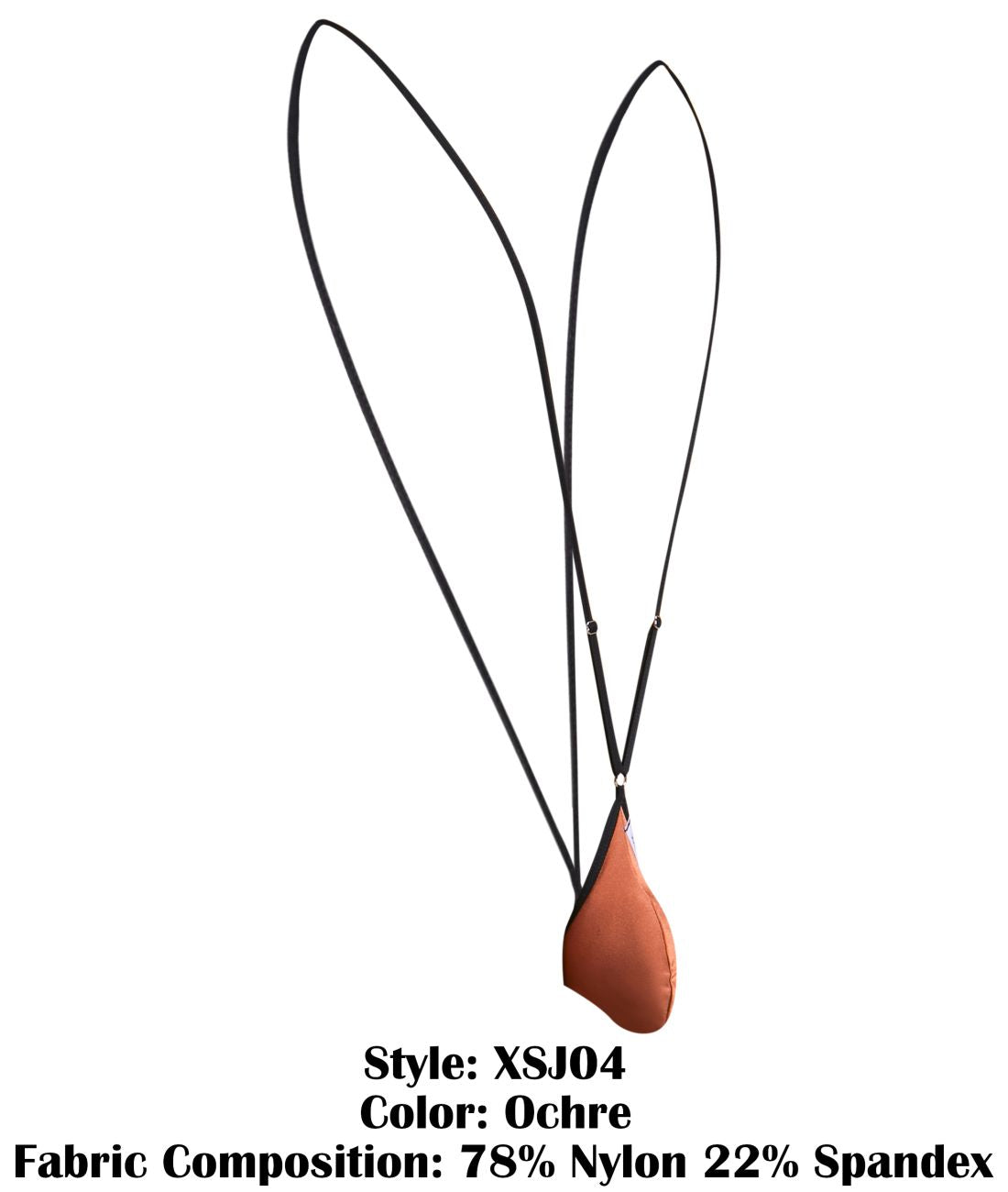 JUSTIN+SIMON Men's Underwear XSJ04 Sling Color Ochre