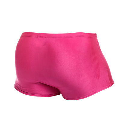 JUSTIN+SIMON Men's Underwear XSJ08 Classic Trunks Color Hot Pink