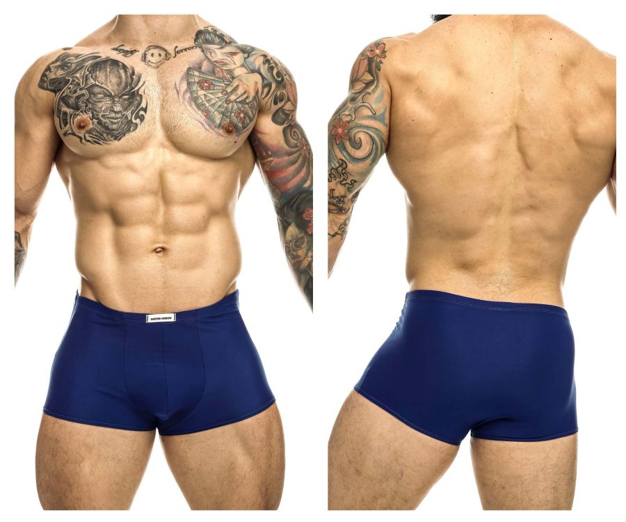 JUSTIN+SIMON Men's Underwear XSJ08 Classic Trunks Color Royal Blue