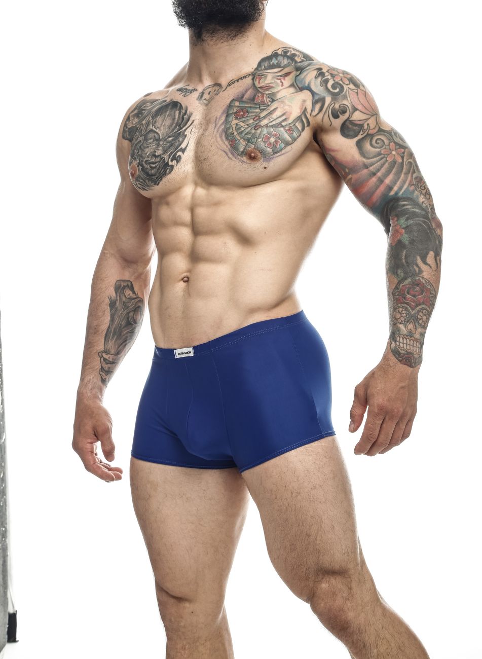 JUSTIN+SIMON Men's Underwear XSJ08 Classic Trunks Color Royal Blue